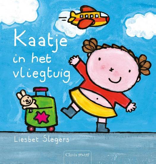Clavis - Boek Kaatje in het Vliegtuig | Vakantieverhaal