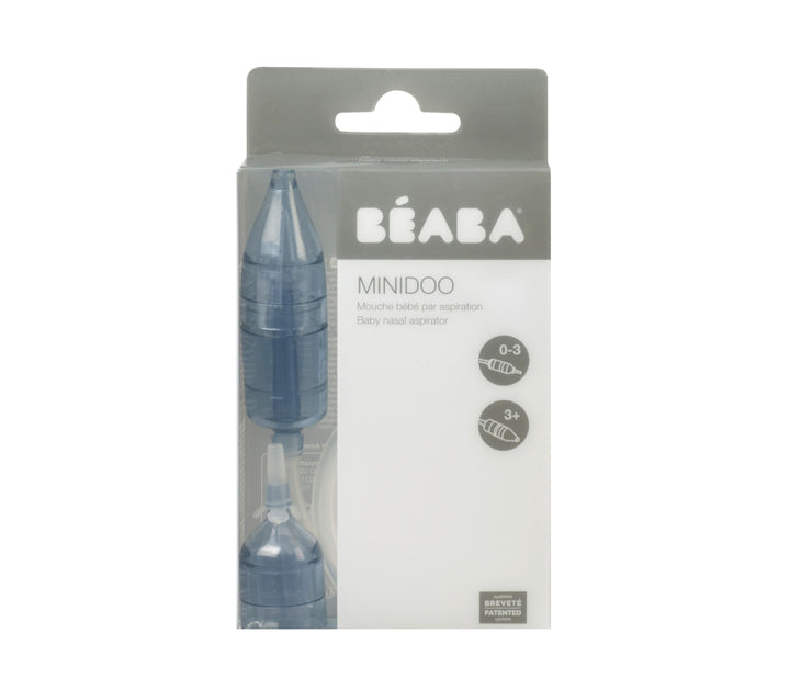 Béaba Minidoo neussnuiter Mineral met twee tips voor baby’s van 0 tot 3+ maanden