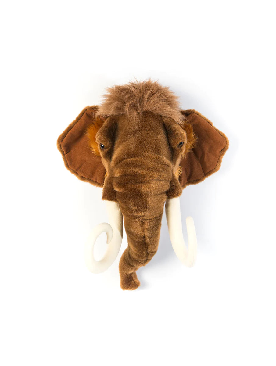 Wild & Soft - Dierenhoofd Arthur Mammoet | Bruin