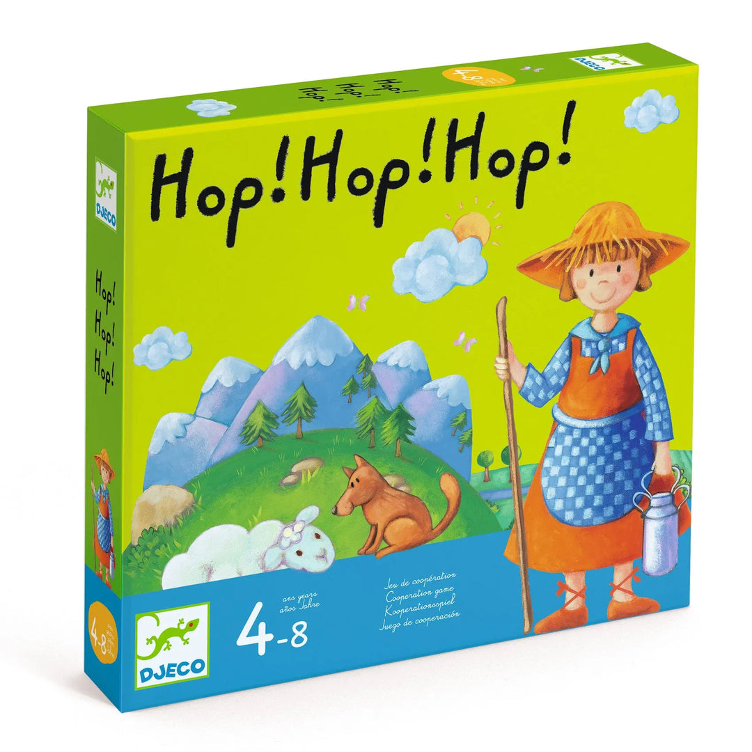 Djeco - Bordspel Hop! Hop! Hop! | Samenwerkingsspel
