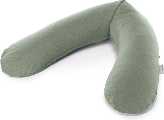 Theraline - Hoes Voedingskussen Original Bamboe | Melange Khaki