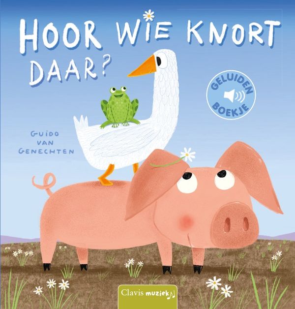 Geluidenboek Hoor Wie Knort Daar?