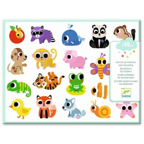 Grote Stickers Baby Dieren