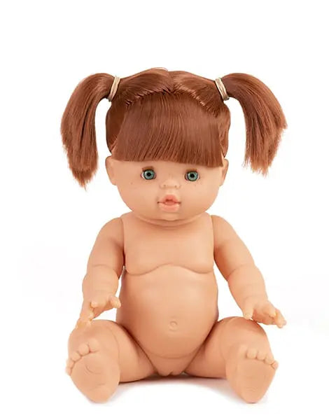 Minikane - Pop Gabrielle 34 cm | Groene Ogen & Bruin Haar