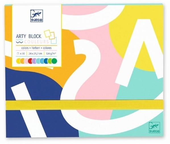 Schetsblok Arty Block Gekleurd Papier