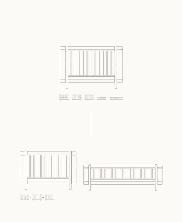 Conversieset Mini+ Bed Tweelingkit