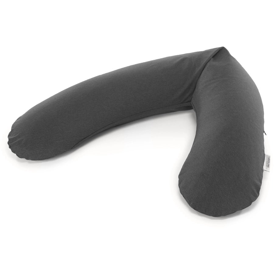 Theraline - Voedingskussen Original Bamboe met Hoes | Melange Anthracite