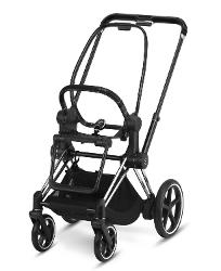 Cybex Kinderwagen Frame E-Priam Chrome Black, smarttechnologie en luxe ontwerp