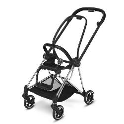 Cybex Kinderwagen Mios Frame in Chrome Black, lichtgewicht en slank design