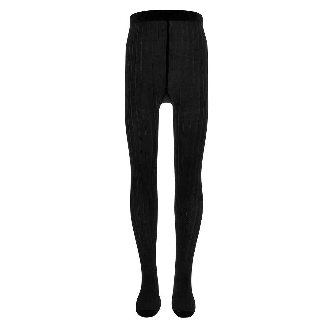 Kousenbroek Rippe Black