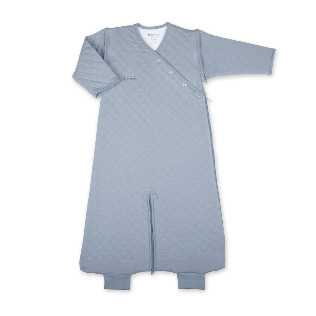 Slaapzak Magic Bag 4-12m Quilted Jersey 1.5 Stone Blue