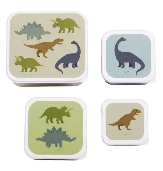 Snackdoosje Dinosaurs (4pack)