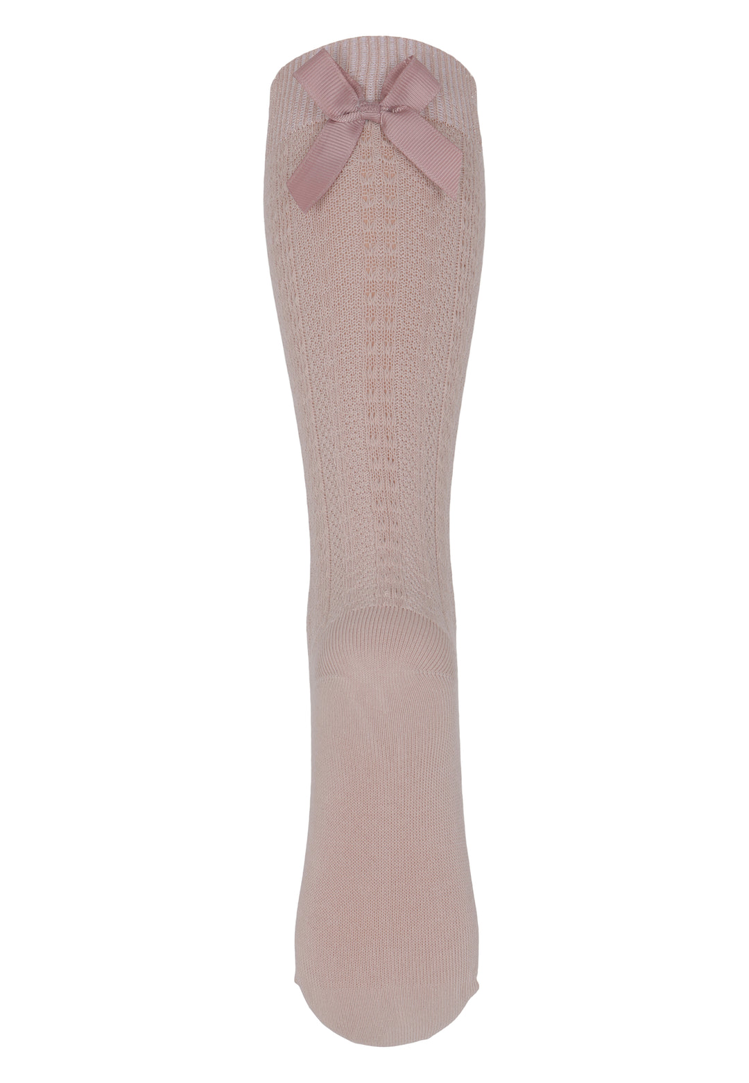 Kniekousen Sofia Bow Rose Dust