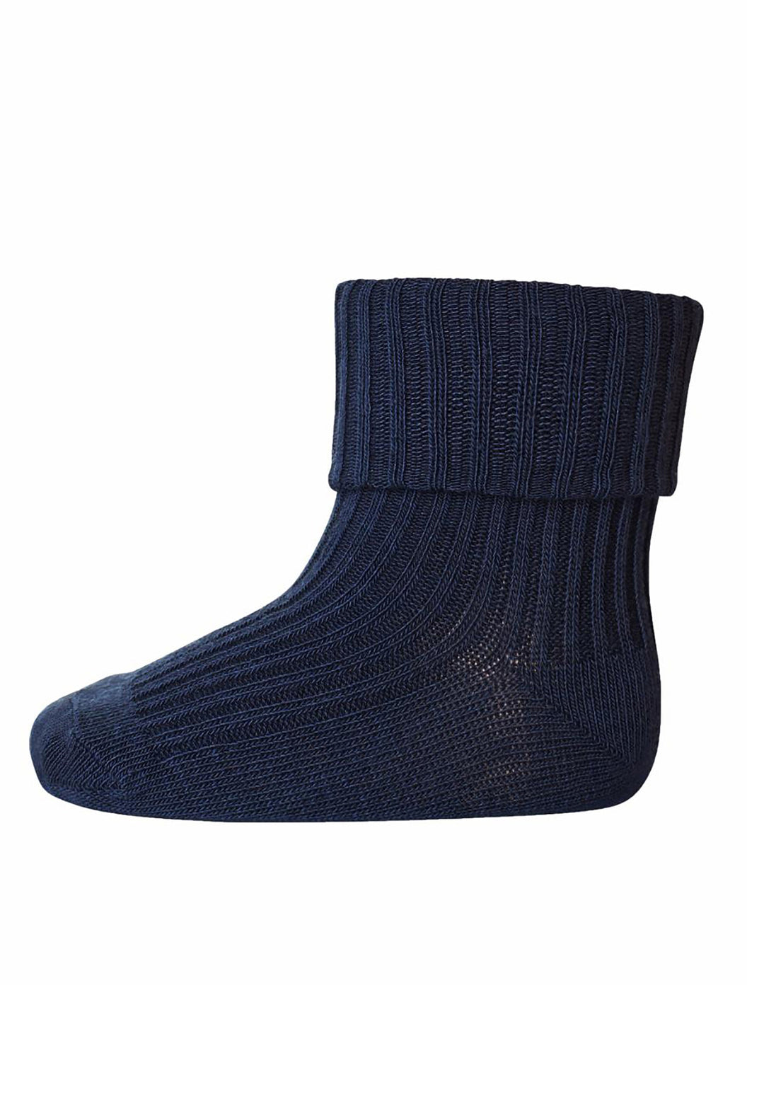 Sokken Cotton Rib Navy