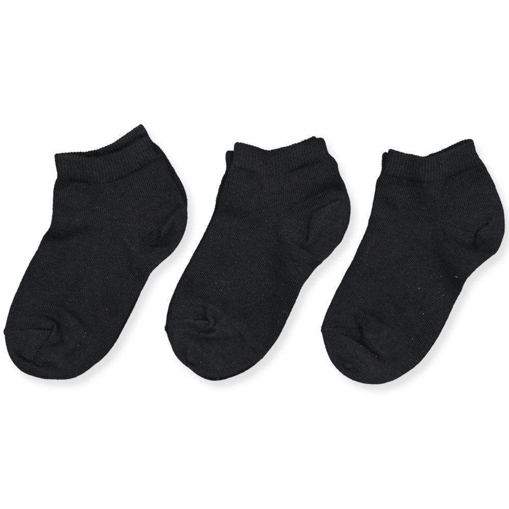 Sokken Sneaker Cotton Black (3pack)