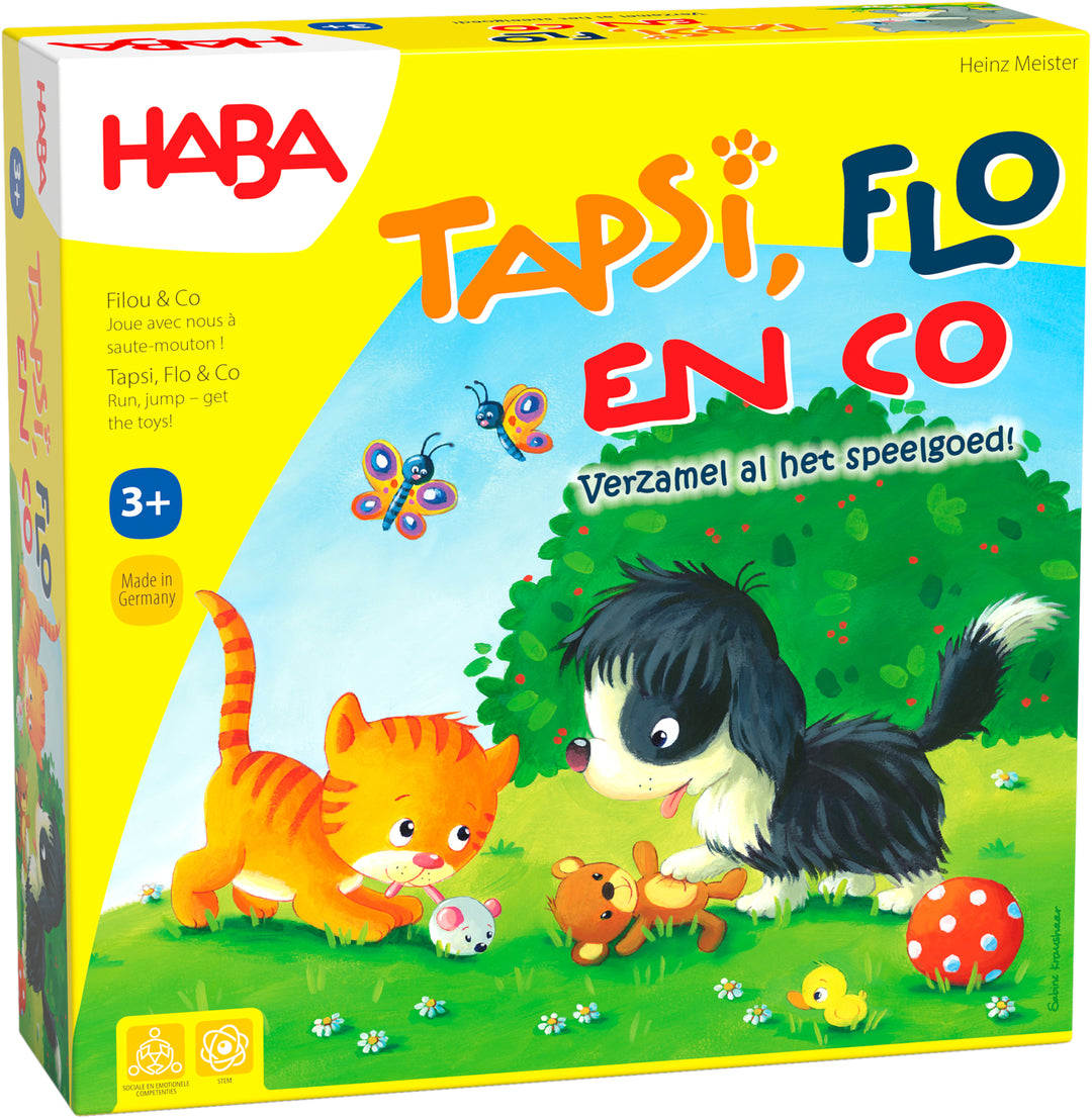 Haba - Spel Tapsi, Flo en Co | Schattig Bordspel voor Peuters
