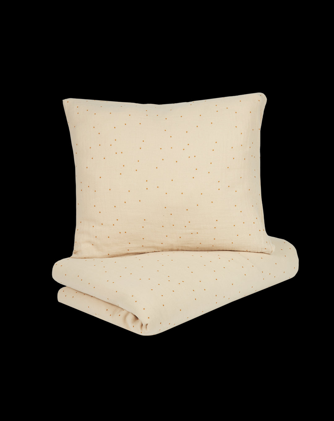Donsovertrek 100 x 140 cm Wabi Sabi Washed Dots Ginger