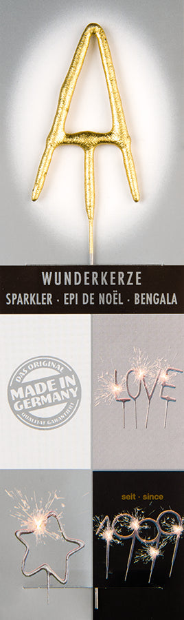 Vuurwerkstokje Star Classic Gold