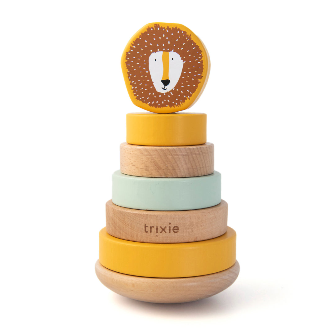 Houten Stapeltoren Mr. Lion