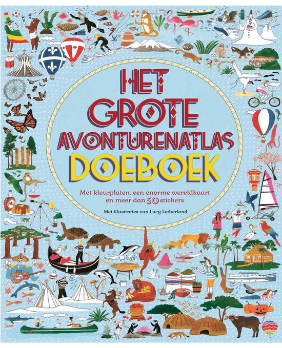 Doeboek Het Grote Avonturenatlas