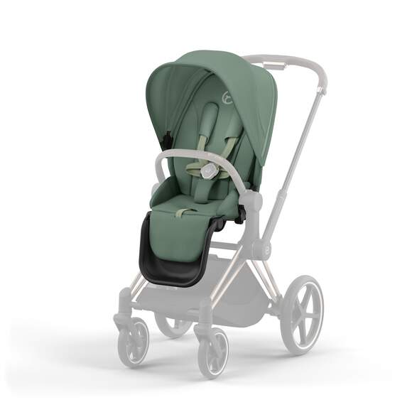 Cybex Zitting Priam Leaf Green, luxueus en comfortabel voor je kinderwagen
