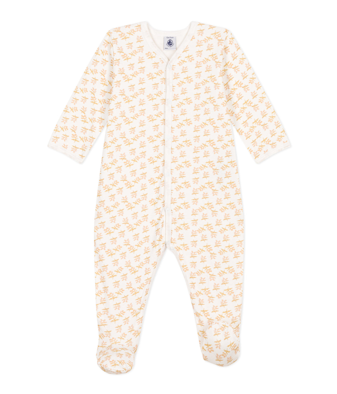 Pyjama Yellow Flowers Marshmallow / Multico