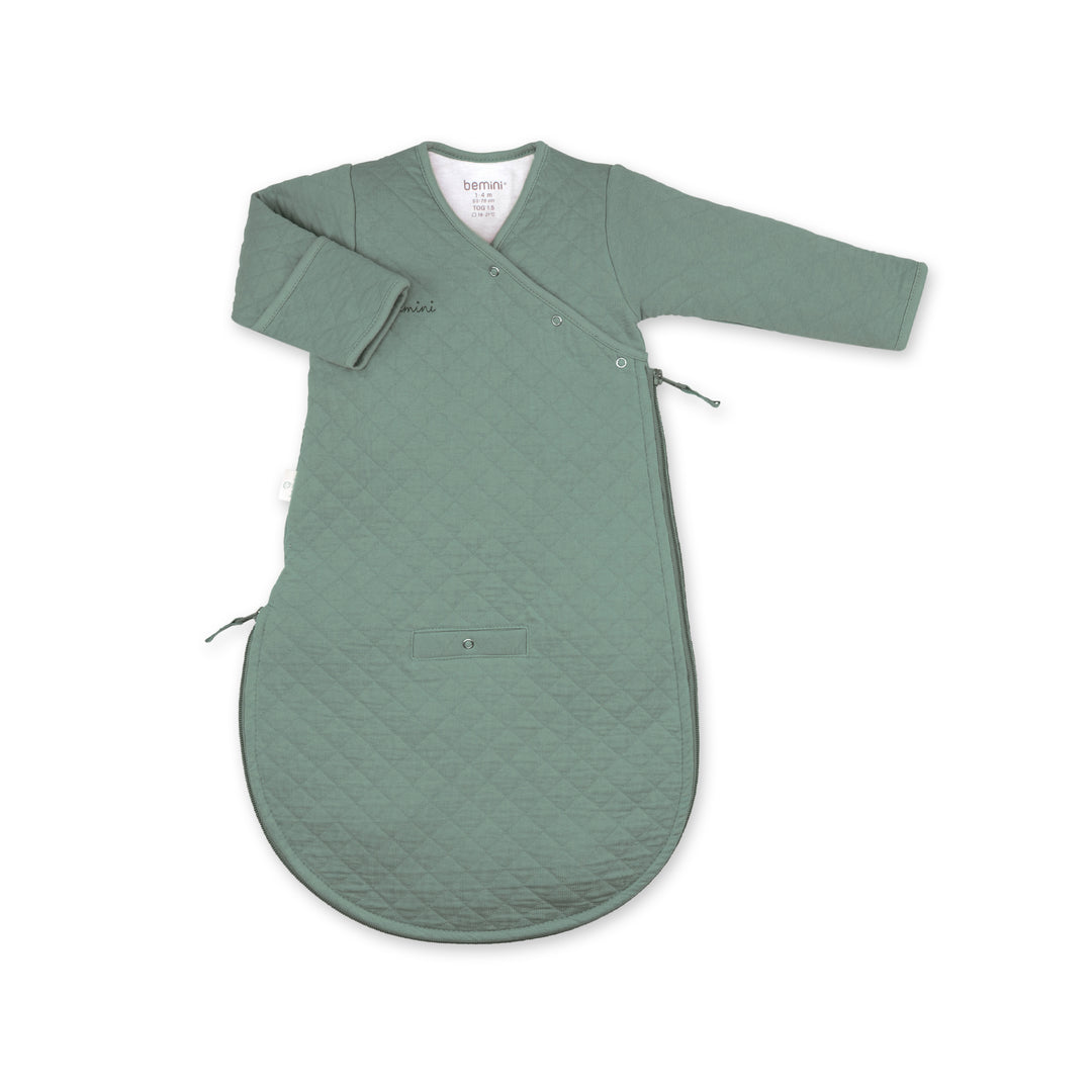 Slaapzak Magic Bag 1-4m Pady Quilted Jersey Quilt 1.5 Green