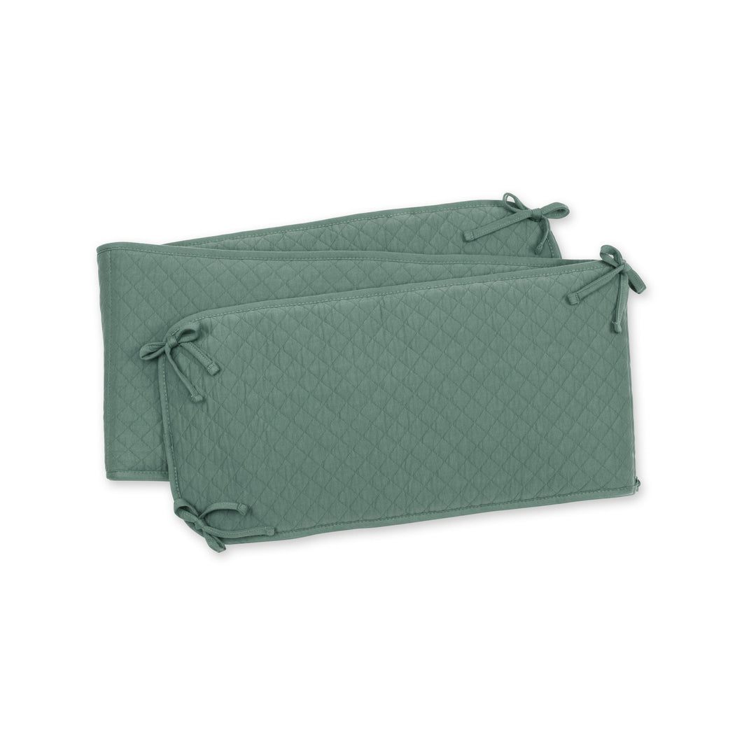 Omrander Bed / Park Quilt Green