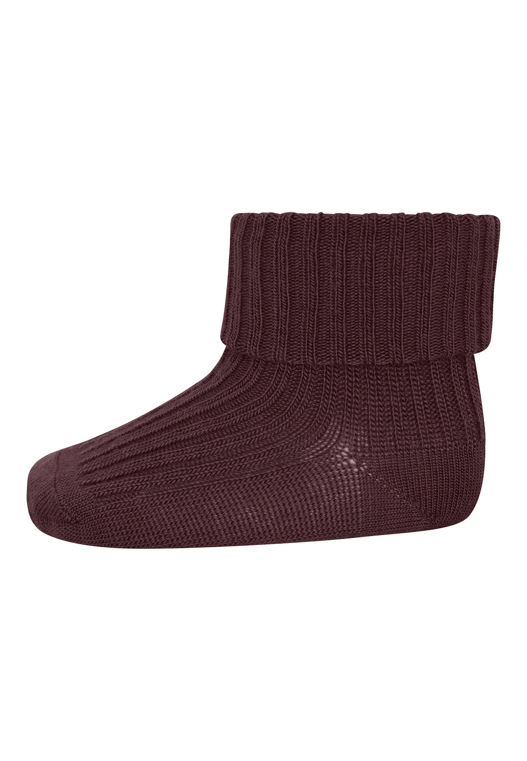 Sokken Wool Rib Grape Skin