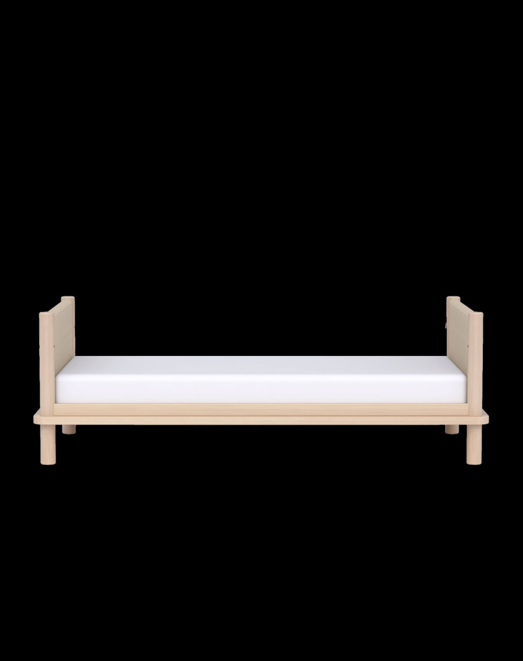 Bed Latitude Junior Oak Wood