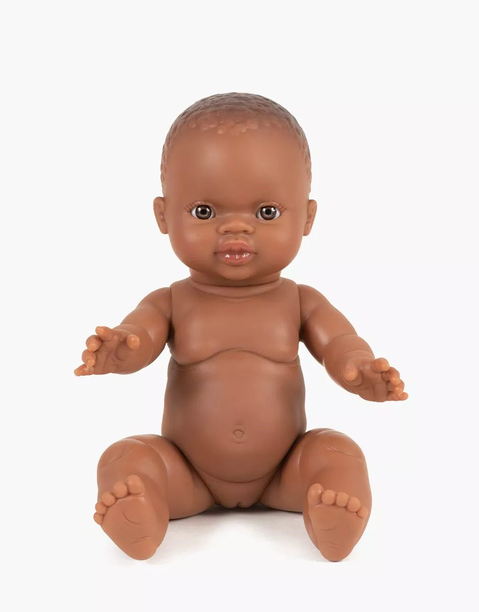 Minikane - Pop Zelie 34 cm | Afrikaans Meisje met Honingkleurige Ogen