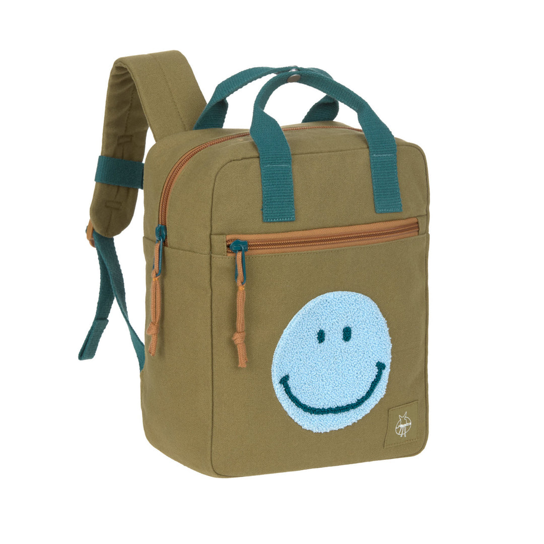 Rugzak Little One And Me Square Small Olive