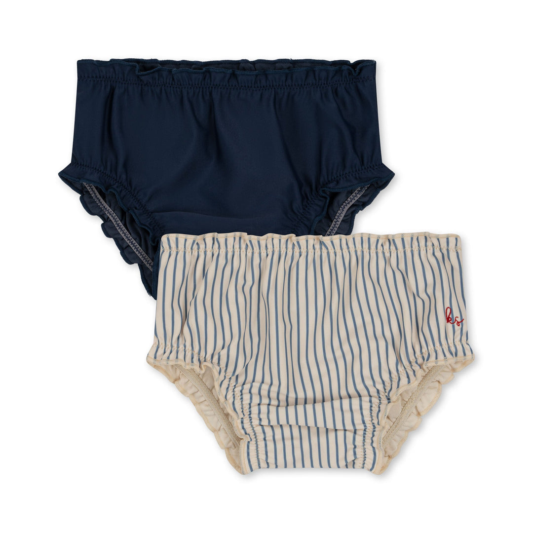 Zwembroek Colette Baby Blue Stripe (2 stuks)