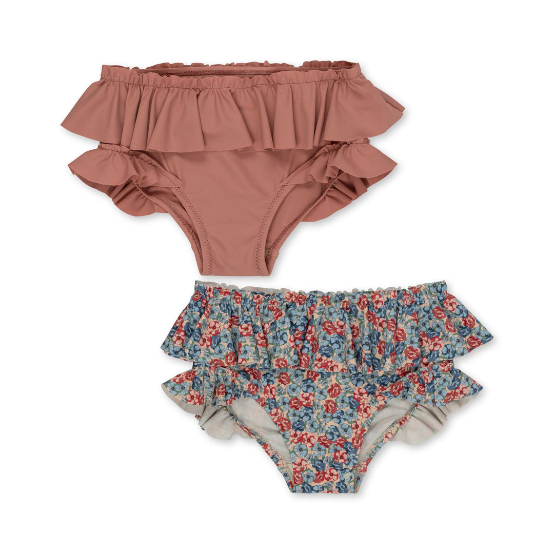 Zwembroek Manuca Frill Rosie Bleu (2 stuks)