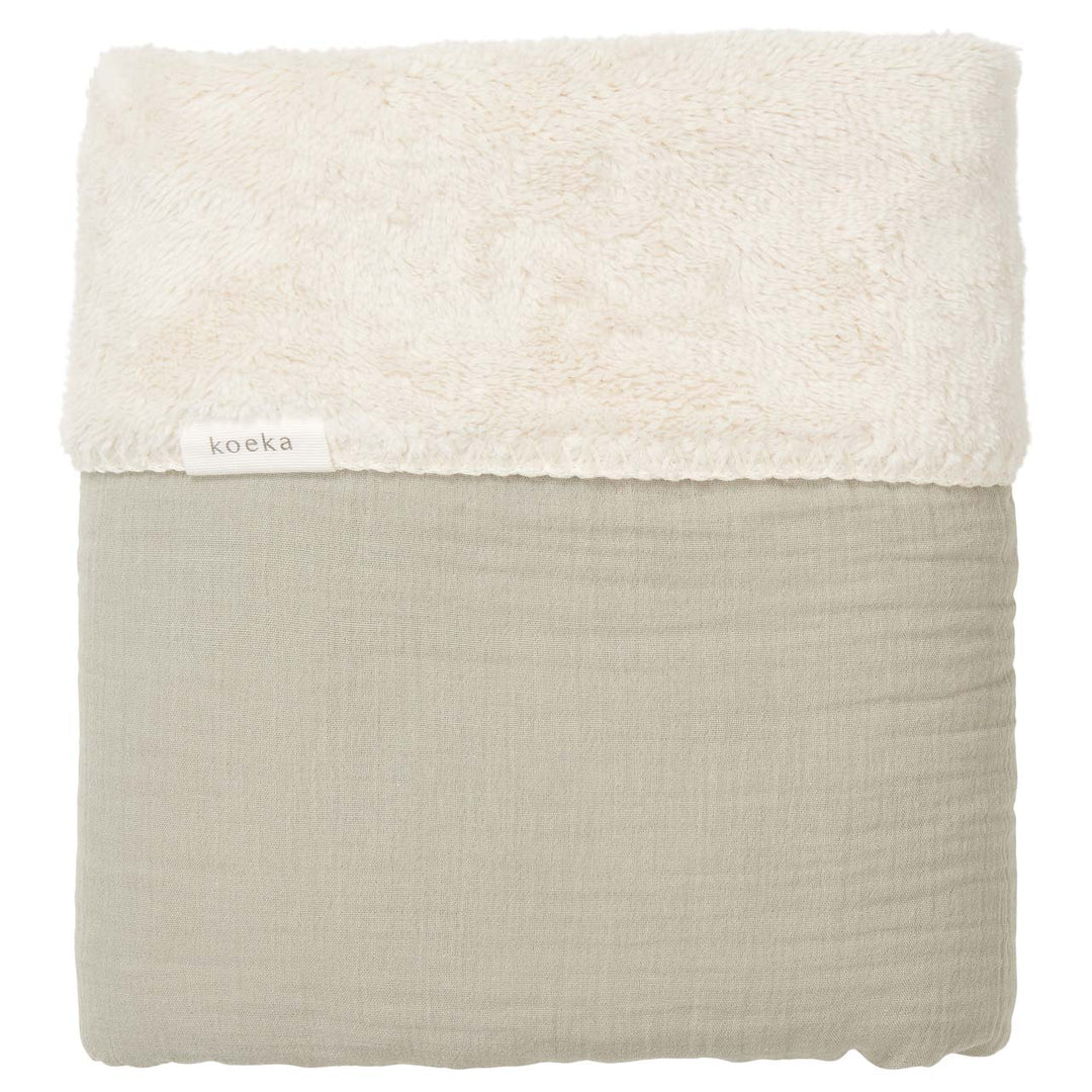 Deken Ledikant 100 x 150 cm Teddy Faro Sage