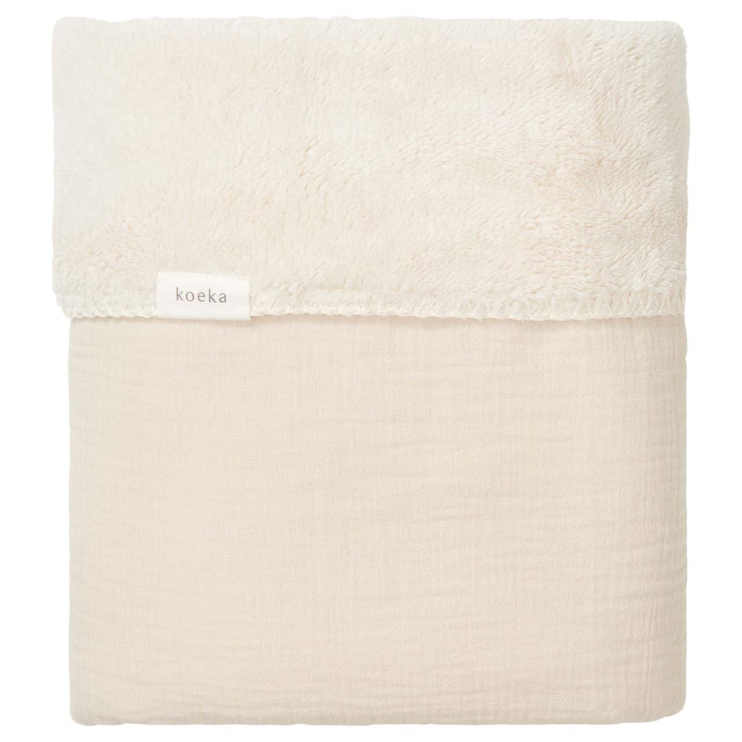 Deken Wieg 75 x 100 cm Teddy Faro Warm White