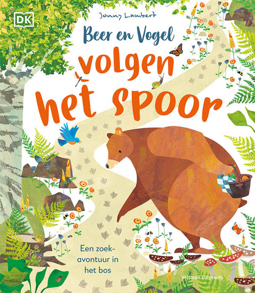 Veltman - Boek Beer en Vogel Volgen het Spoor | Avontuur in het Bos