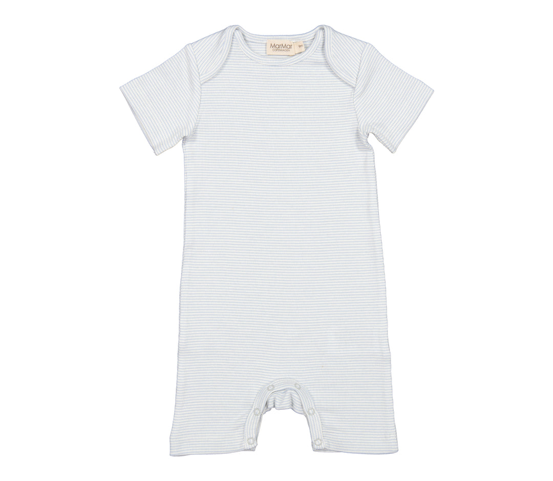 Kruippakje Kort Roxi Modal Fine Rib Fresh Air Stripe