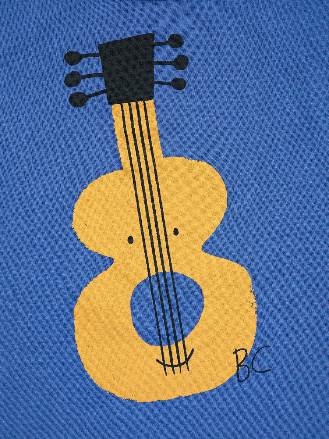 T-shirt Acoustic Guitar Navy Blue