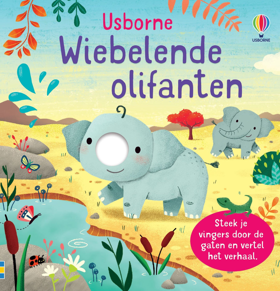 Usborne - Boek Wiebelende Olifanten | Interactief Boek