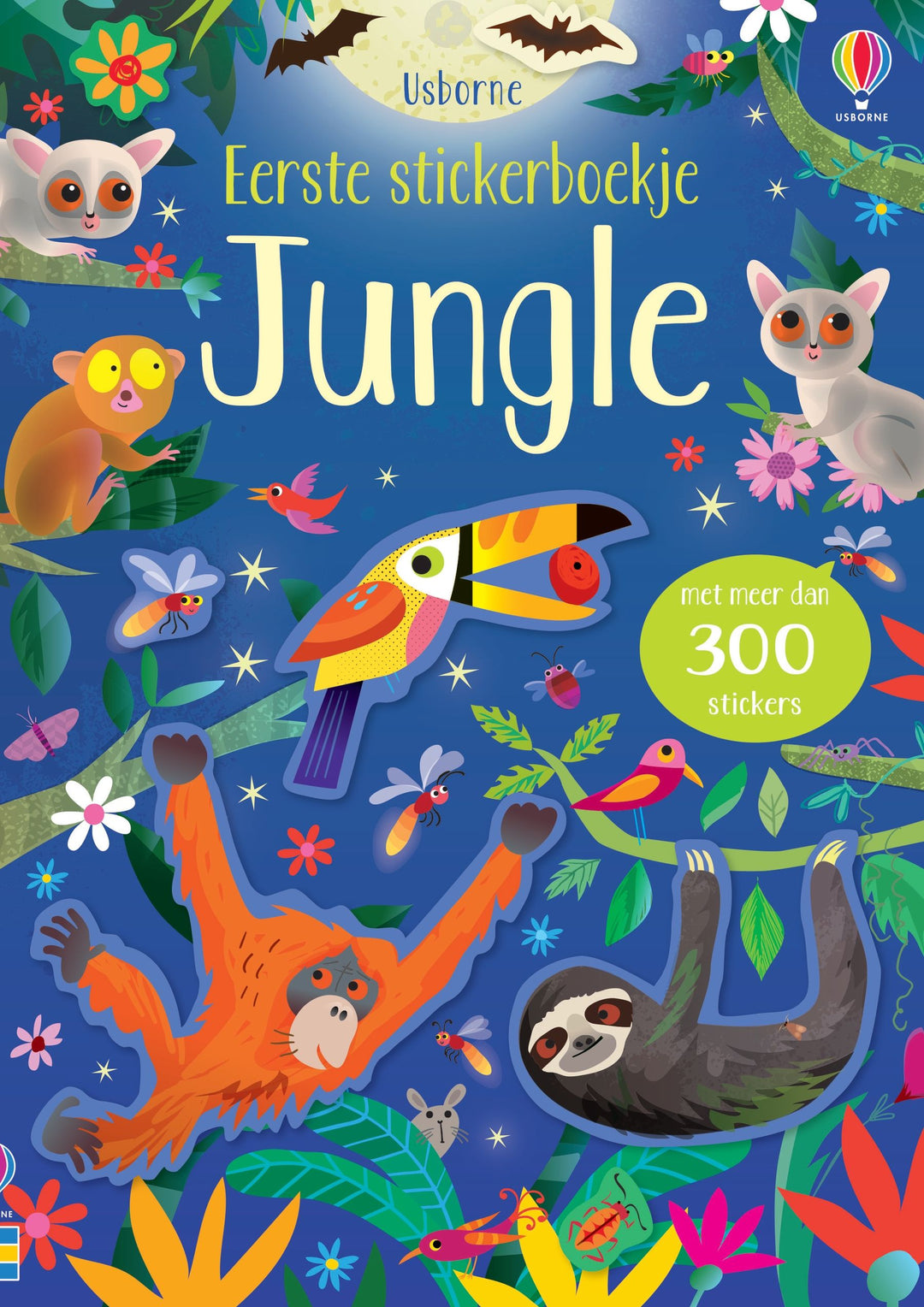 Usborne - Eerste Stickerboek Jungle | Meer dan 300 Stickers