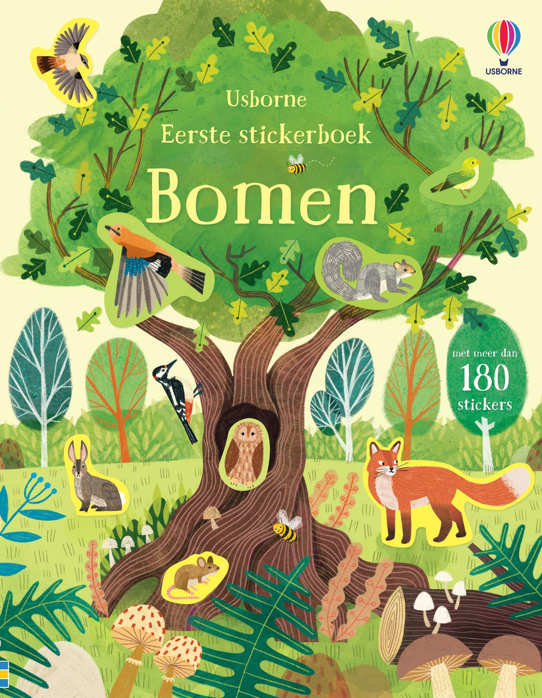 Usborne - Eerste Stickerboek Bomen | Wereldwijde Bomen Ontdekken