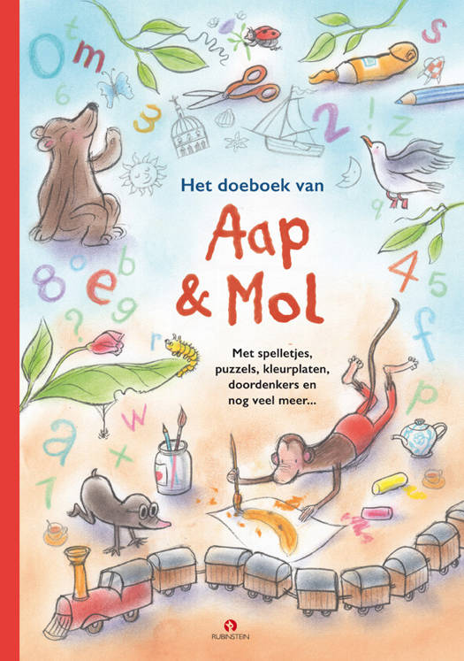 Rubinstein - Doeboek Aap En Mol | Activiteitenboek 3+