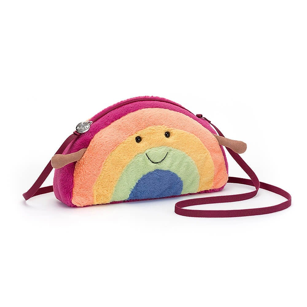 Jellycat - Handtas Amuseable Rainbow | Kleurrijk