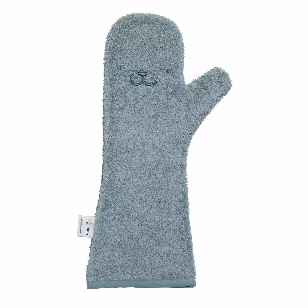 Nifty - Washandje Nifty Shower Glove Seal | Blueberry