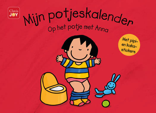 Clavis - Mijn Potjeskalender: Op Het Potje Met Anna | Oefenen Met Stickers