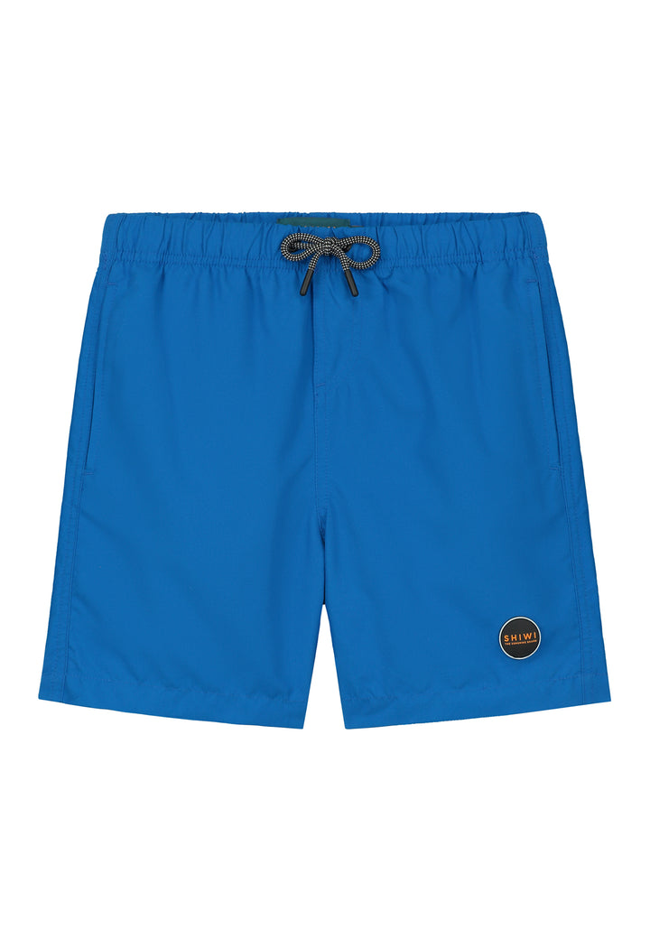 Shiwi Skydive Blue Zwemshort Kids Mike met rekbare tailleband