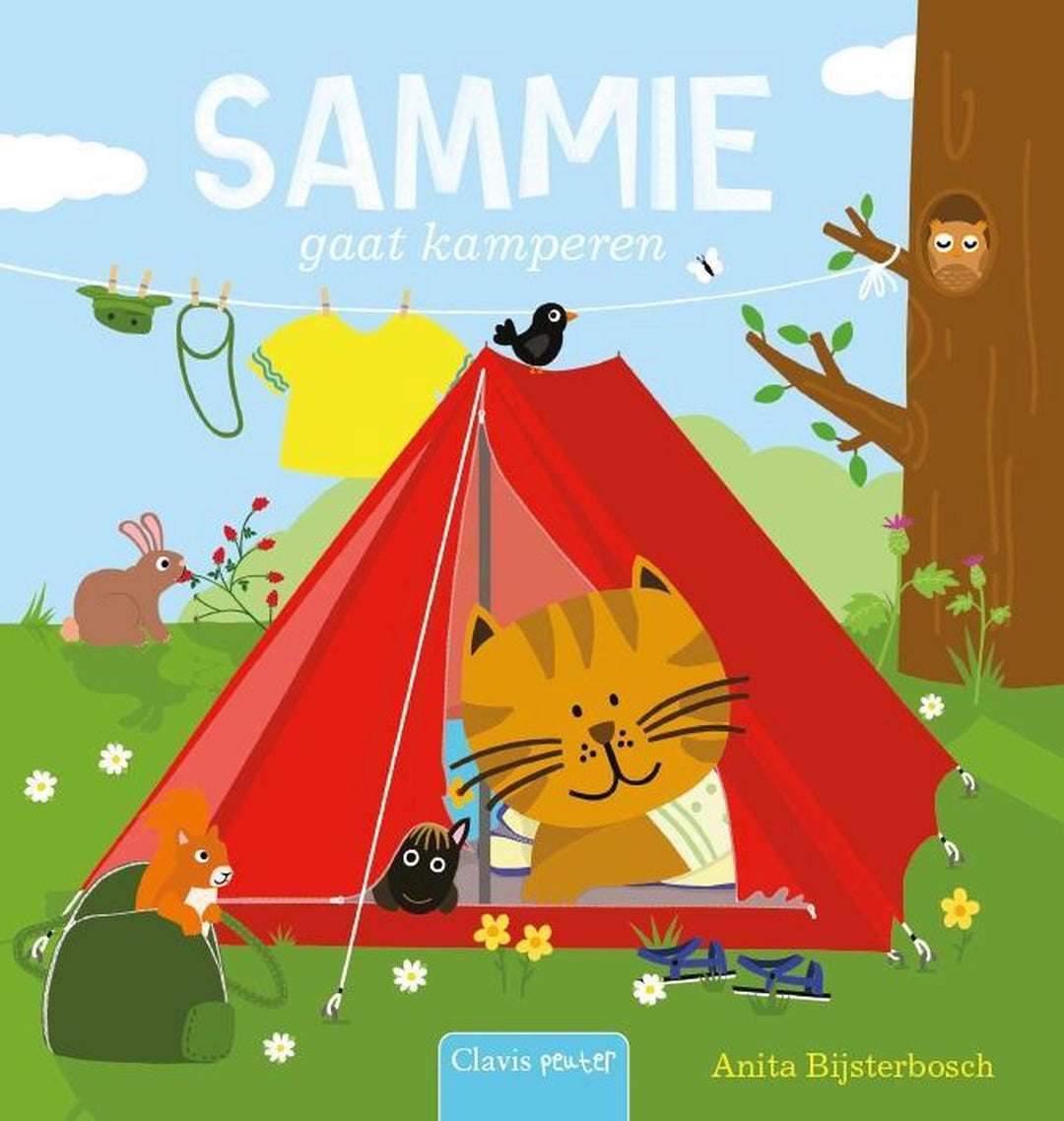 Clavis - Sammie Gaat Kamperen | Avontuurlijk Peuterboek