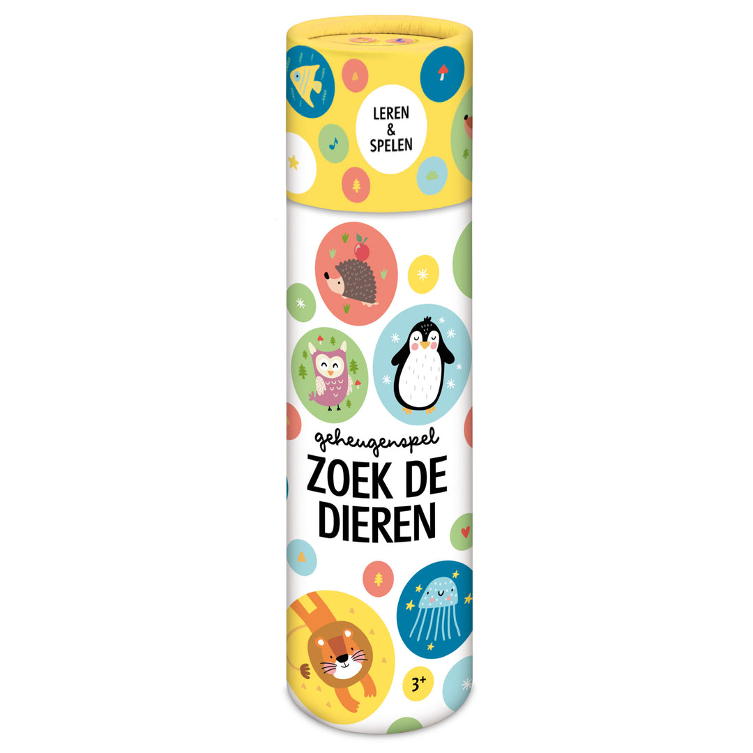 Imagebooks - Zoek De Dieren Spel in Koker | Reisspel