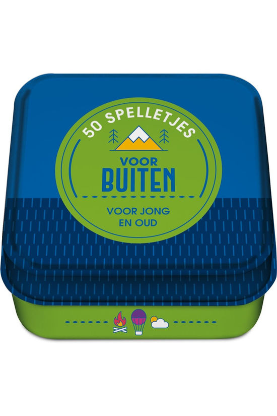 Imagebooks - 50 Spelletjes Voor Buiten | Activiteitenblik